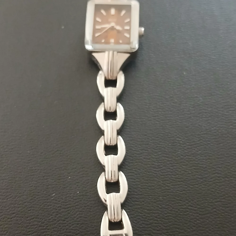 Relic Ladies Stainless Steel Quartz Watch Square Face VINTAGE